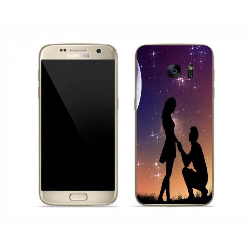 Gélový obal mmCase na mobil Samsung Galaxy S7 - žiadosť o ruku
