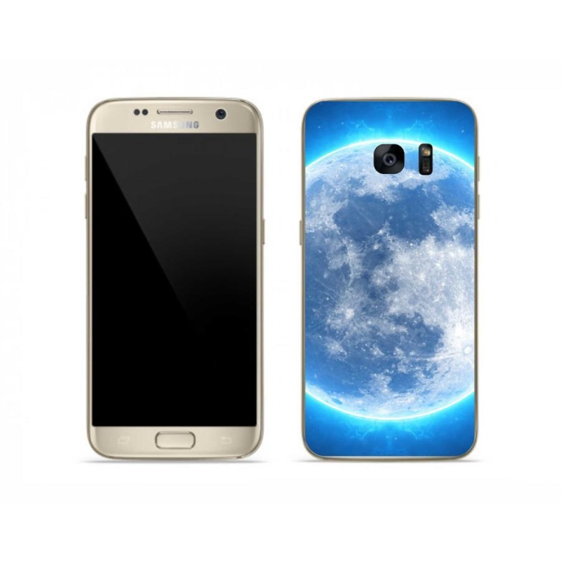 Gélový obal mmCase na mobil Samsung Galaxy S7 - zemegule