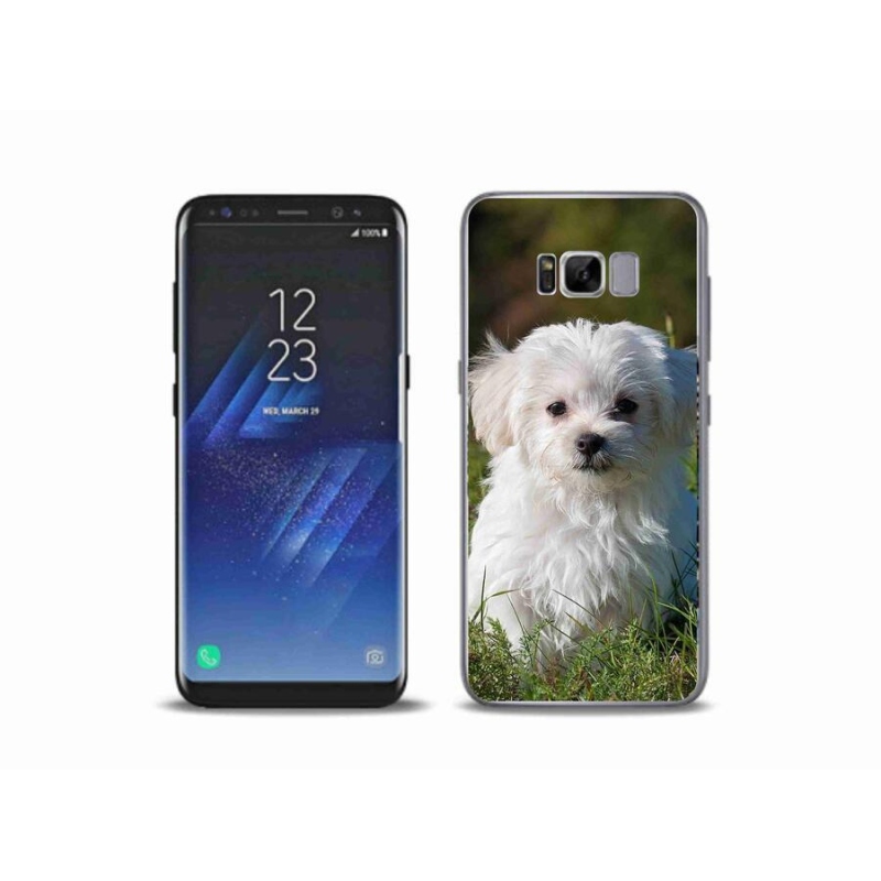 Gélový obal mmCase na mobil Samsung Galaxy S8 Plus - bišon