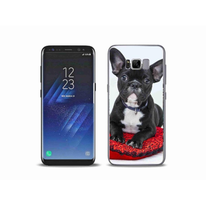 Gélový obal mmCase na mobil Samsung Galaxy S8 Plus - buldog