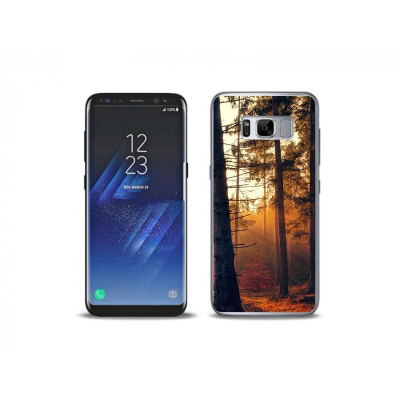 Gélový obal mmCase na mobil Samsung Galaxy S8 Plus - les