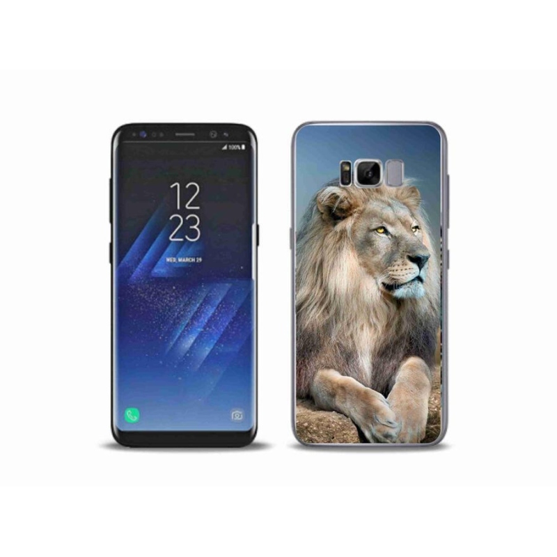 Gélový obal mmCase na mobil Samsung Galaxy S8 Plus - lev 1