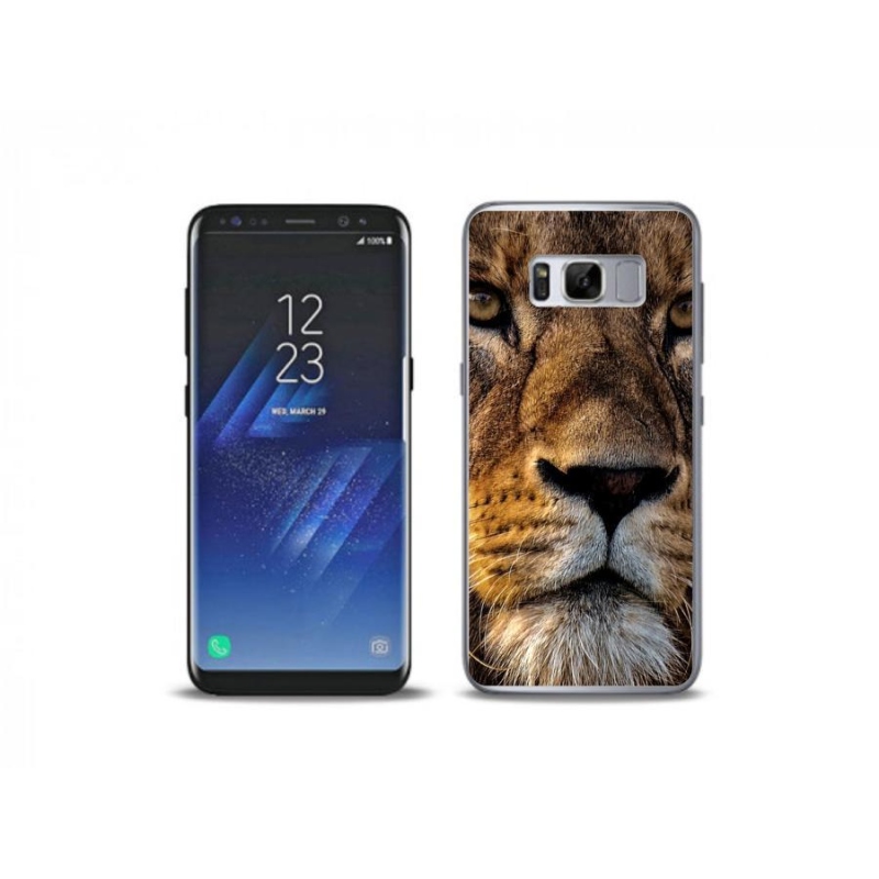 Gélový obal mmCase na mobil Samsung Galaxy S8 Plus - lev