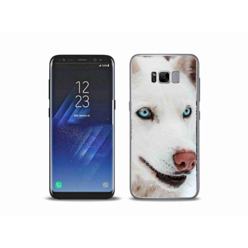 Gélový obal mmCase na mobil Samsung Galaxy S8 Plus - psie pohľad