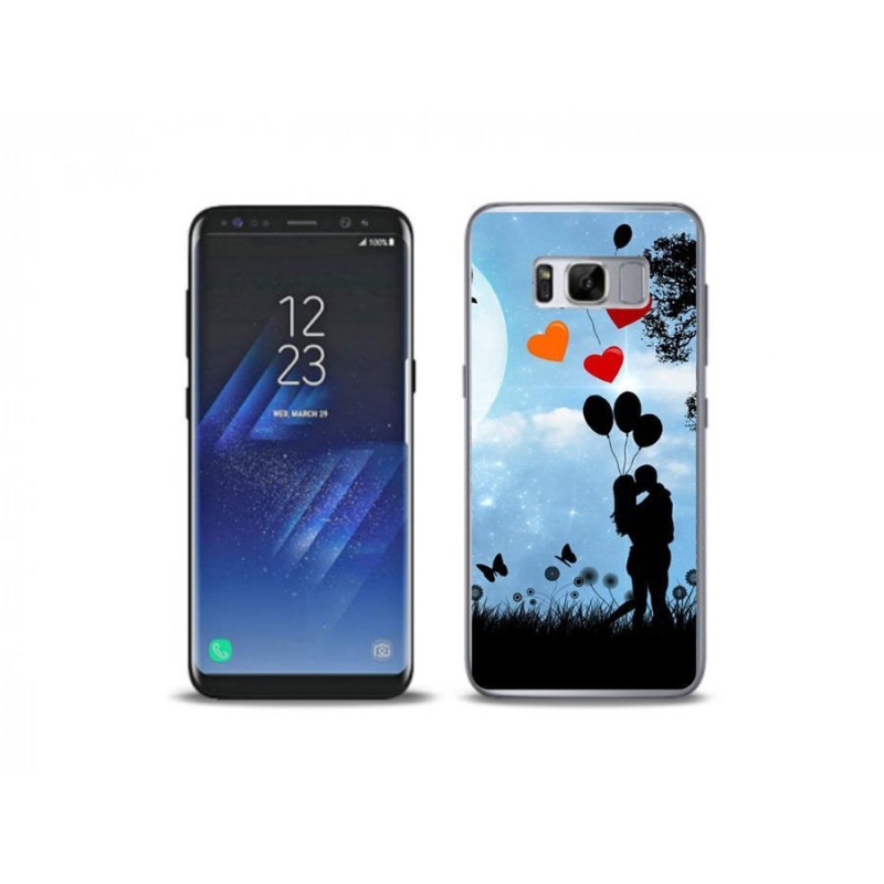 Gélový obal mmCase na mobil Samsung Galaxy S8 Plus - zamilovaný pár