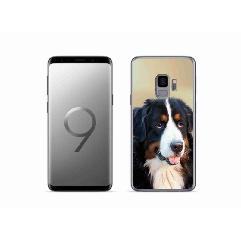 Gélový obal mmCase na mobil Samsung Galaxy S9 - bernský salašnícky pes