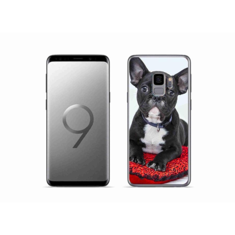 Gélový obal mmCase na mobil Samsung Galaxy S9 - buldog