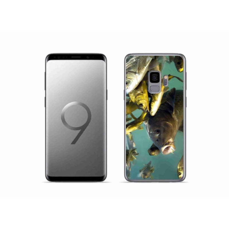 Gélový obal mmCase na mobil Samsung Galaxy S9 - kŕdeľ rýb