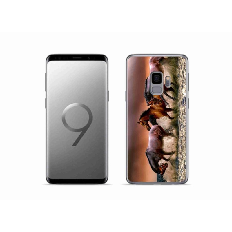 Gélový obal mmCase na mobil Samsung Galaxy S9 - kone 1