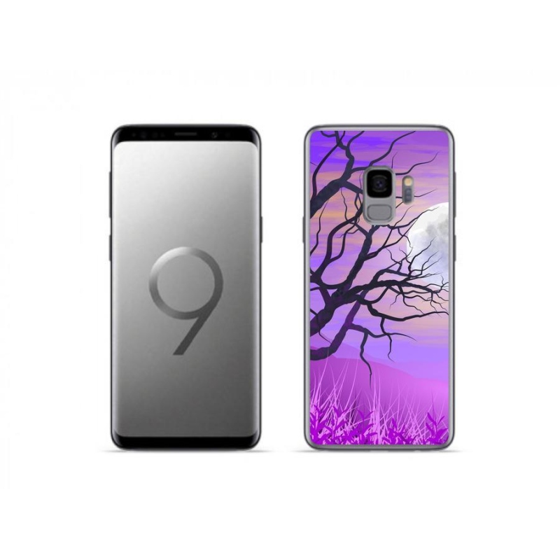 Gélový obal mmCase na mobil Samsung Galaxy S9 - kreslený opadané strom