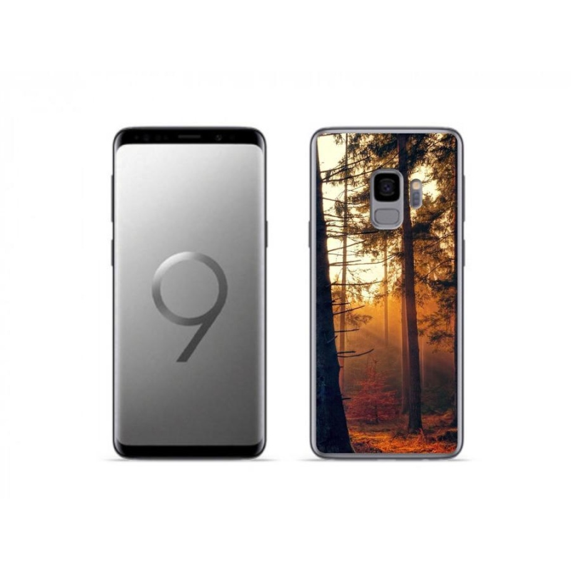 Gélový obal mmCase na mobil Samsung Galaxy S9 - les