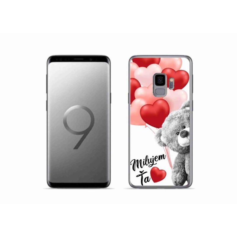 Gélový obal mmCase na mobil Samsung Galaxy S9 - milujem Ťa sk