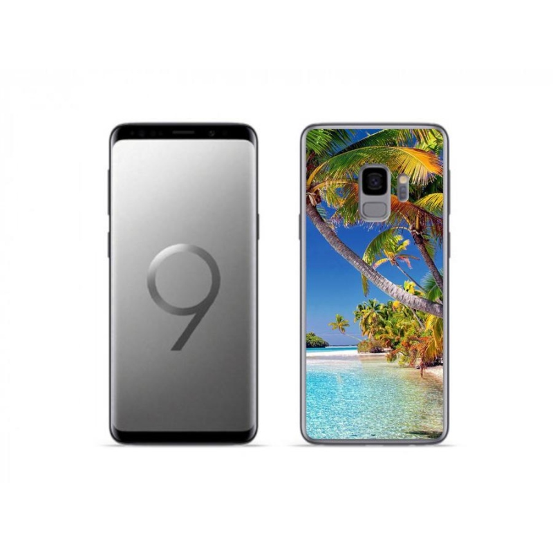 Gélový obal mmCase na mobil Samsung Galaxy S9 - morská pláž