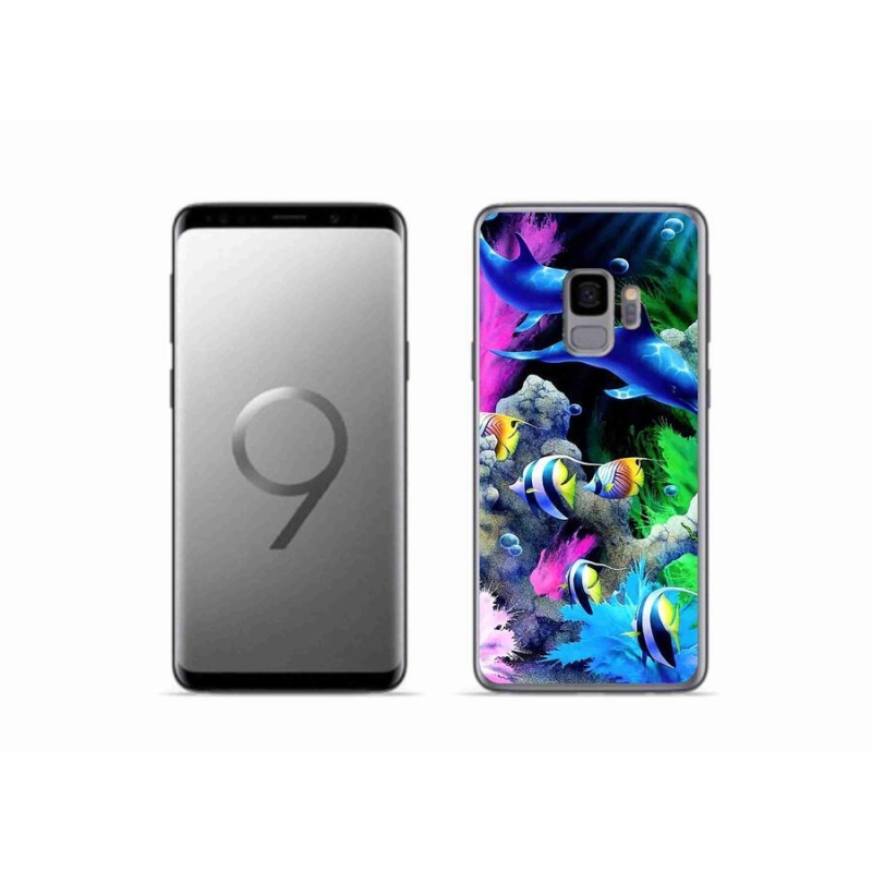 Gélový obal mmCase na mobil Samsung Galaxy S9 - morský svet