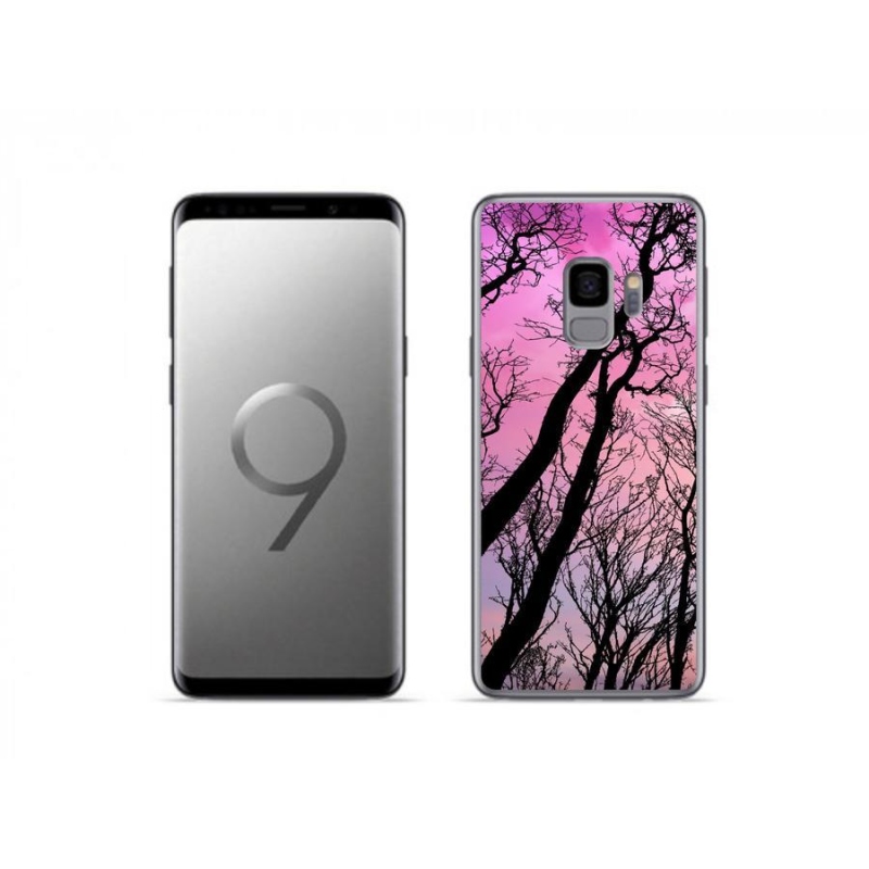 Gélový obal mmCase na mobil Samsung Galaxy S9 - opadané stromy