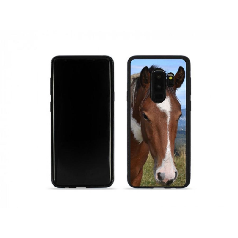 Gélový obal mmCase na mobil Samsung Galaxy S9 Plus - hnedý kôň