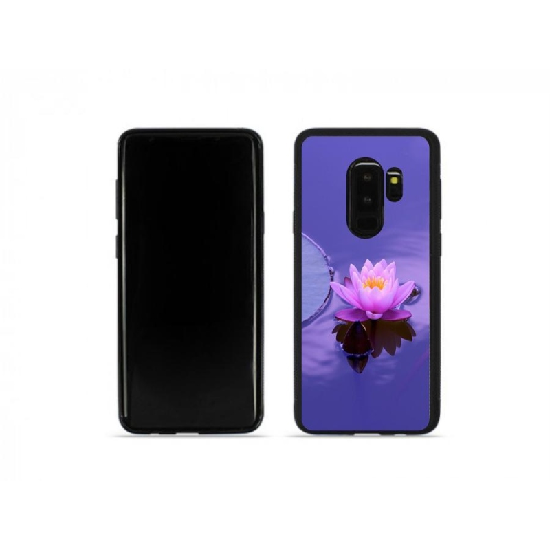 Gélový obal mmCase na mobil Samsung Galaxy S9 Plus - kvet na hladine