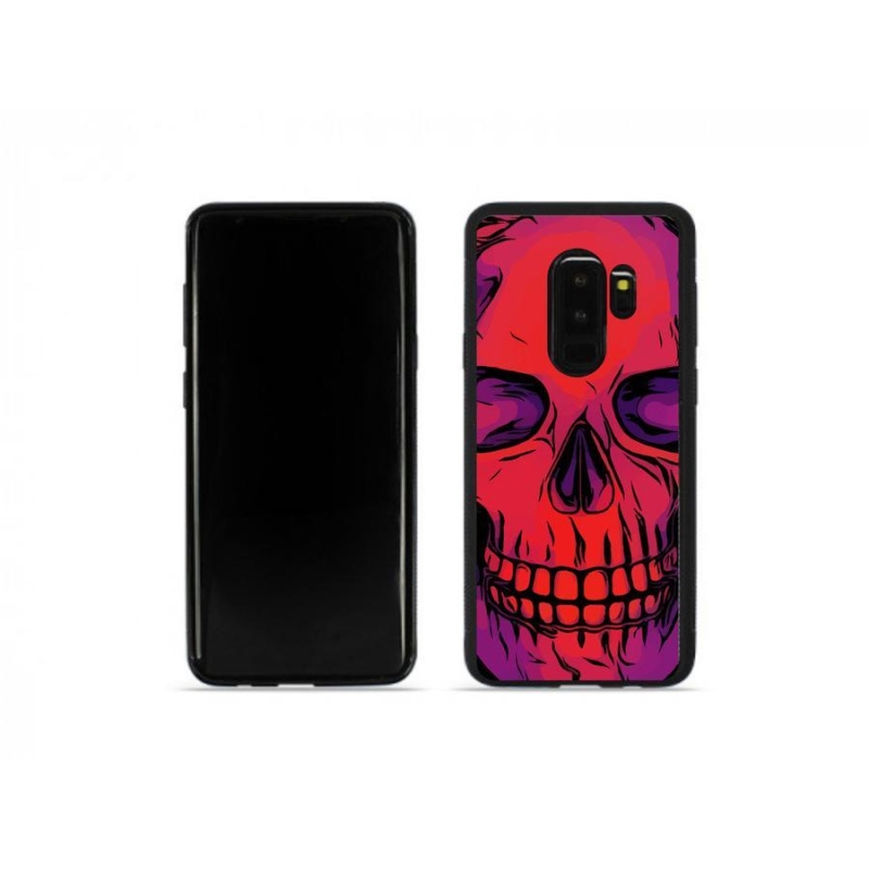 Gélový obal mmCase na mobil Samsung Galaxy S9 Plus - lebka