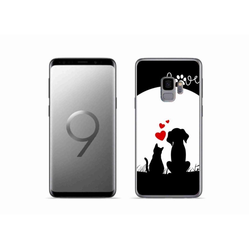 Gélový obal mmCase na mobil Samsung Galaxy S9 - zvieracie láska