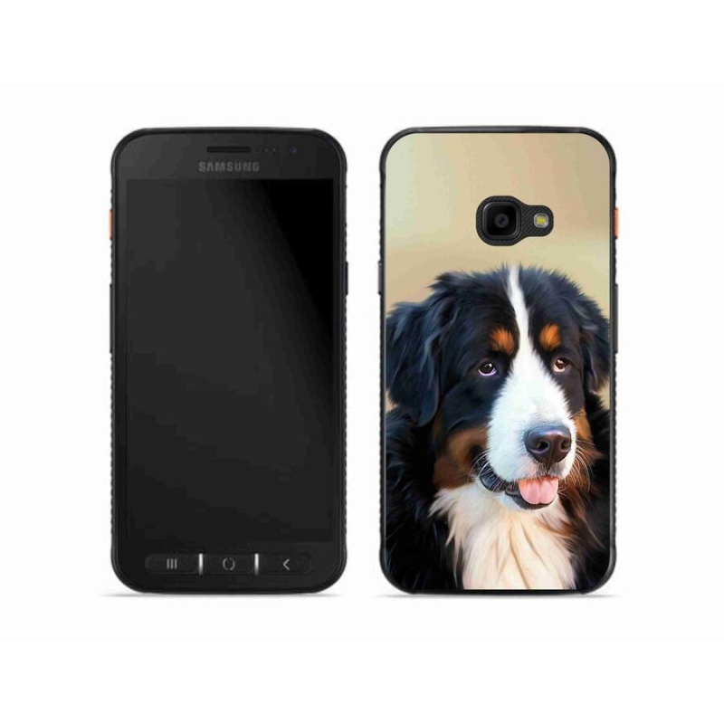 Gélový obal mmCase na mobil Samsung Galaxy Xcover 4S - bernský salašnícky pes