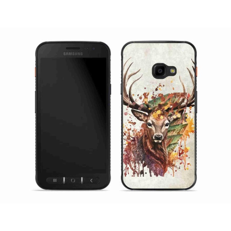 Gélový obal mmCase na mobil Samsung Galaxy Xcover 4S - jeleň 1