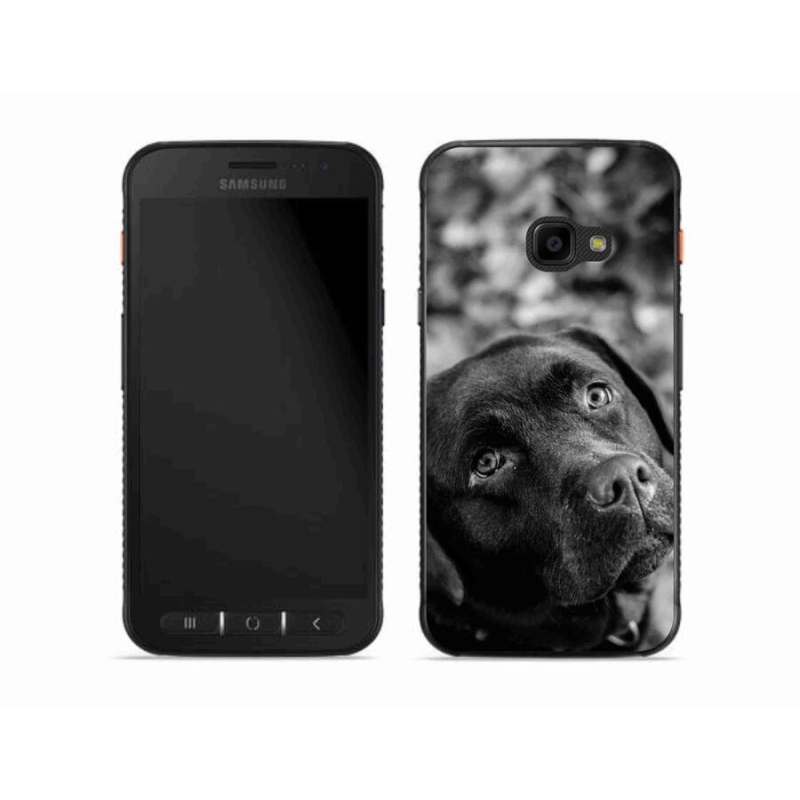 Gélový obal mmCase na mobil Samsung Galaxy Xcover 4S - labrador