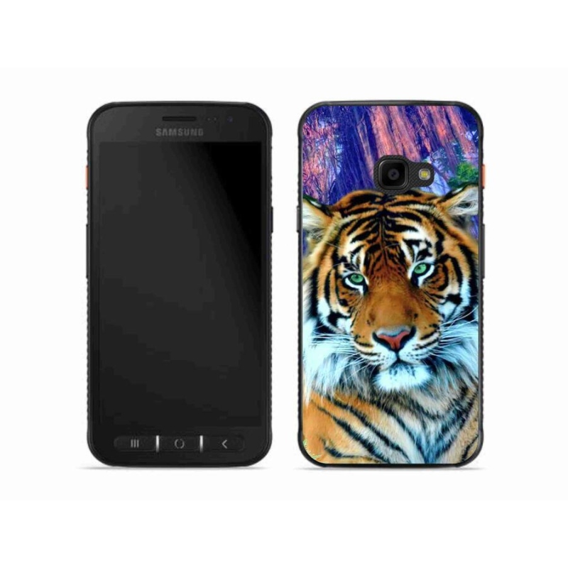 Gélový obal mmCase na mobil Samsung Galaxy Xcover 4S - tiger