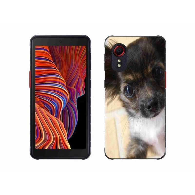 Gélový obal mmCase na mobil Samsung Galaxy Xcover 5 - čivava 2