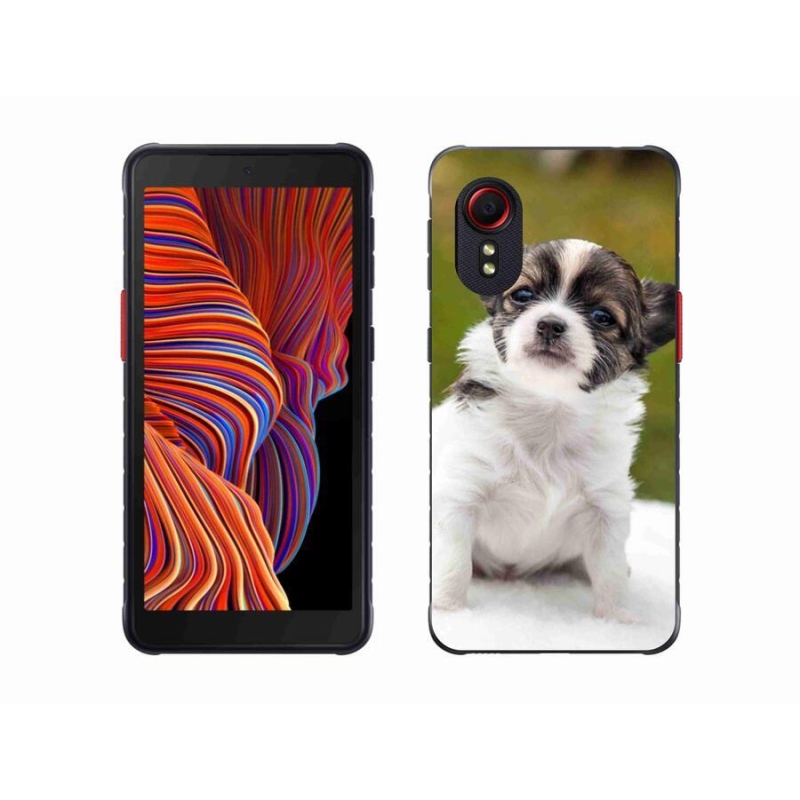 Gélový obal mmCase na mobil Samsung Galaxy Xcover 5 - čivava 4