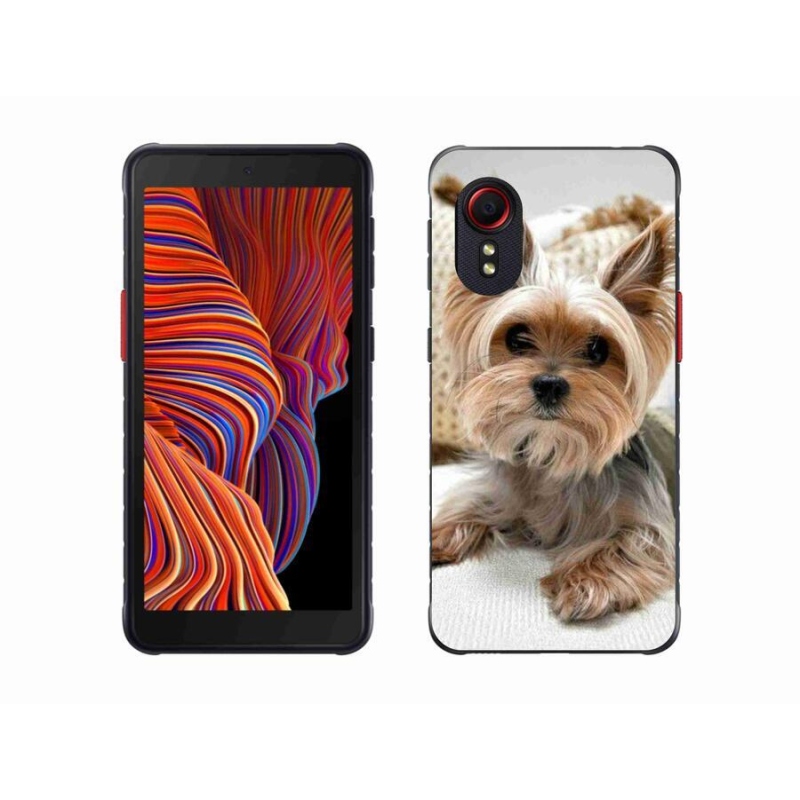 Gélový obal mmCase na mobil Samsung Galaxy Xcover 5 - jorkšír 5