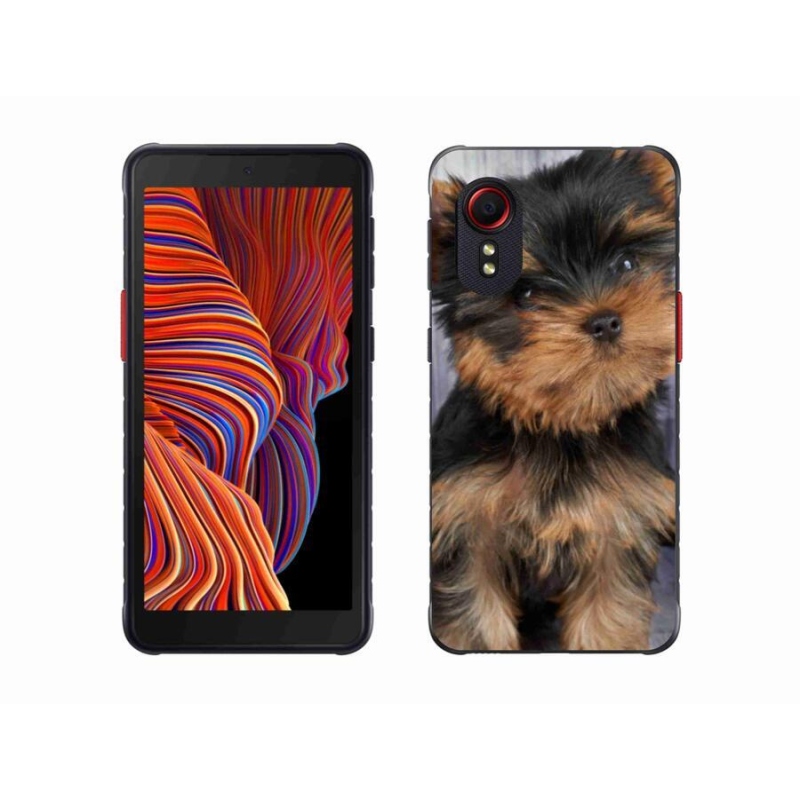 Gélový obal mmCase na mobil Samsung Galaxy Xcover 5 - jorkšír 9