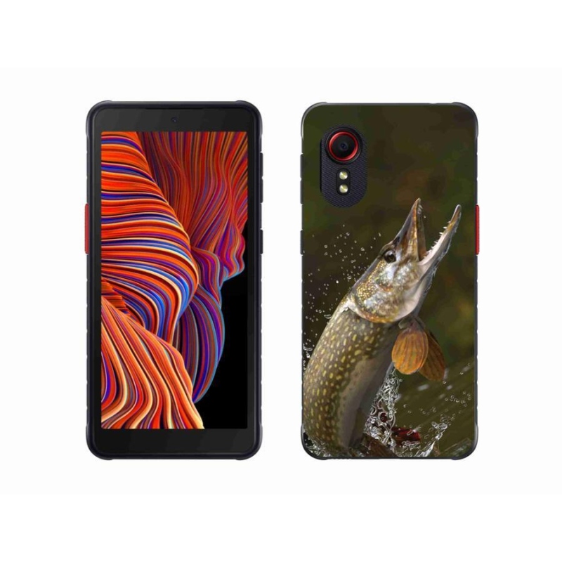 Gélový obal mmCase na mobil Samsung Galaxy Xcover 5 - šťuka