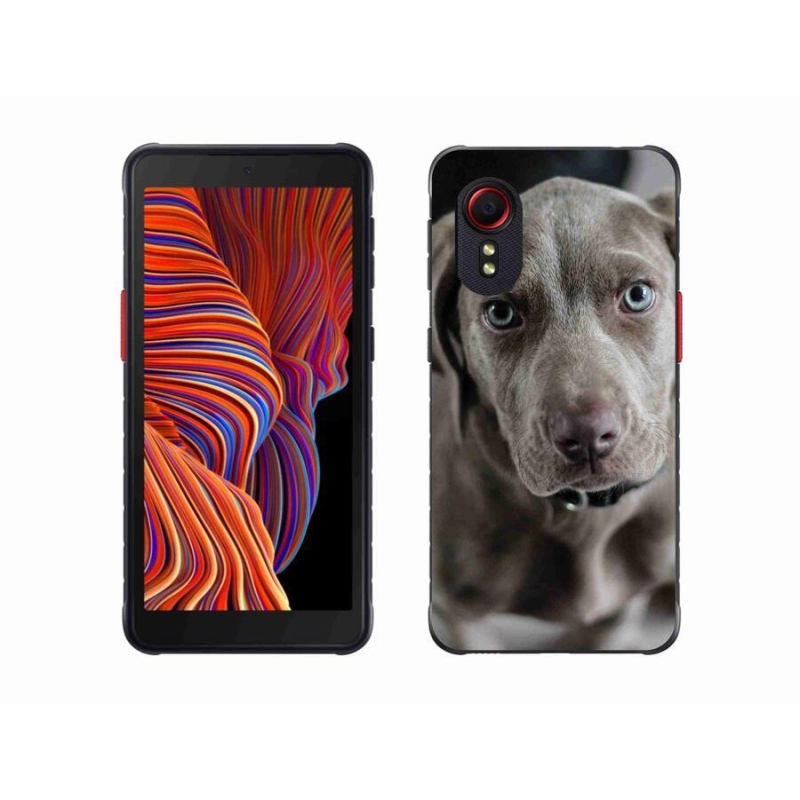 Gélový obal mmCase na mobil Samsung Galaxy Xcover 5 - weimarský stavač