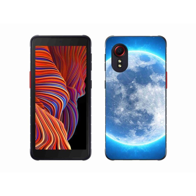 Gélový obal mmCase na mobil Samsung Galaxy Xcover 5 - zemegule