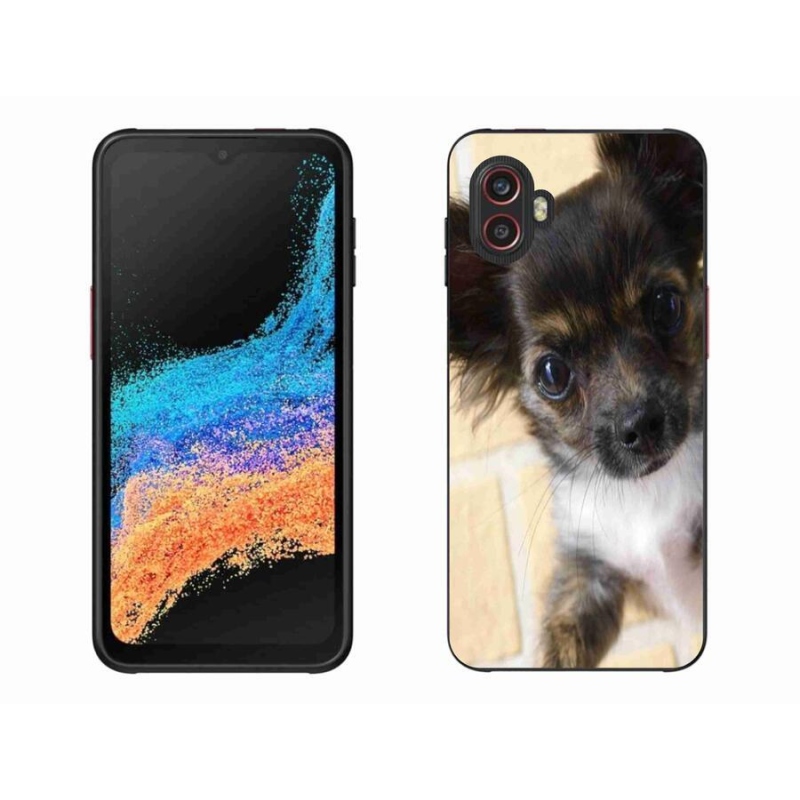 Gélový obal mmCase na mobil Samsung Galaxy Xcover 6 Pro - čivava 2