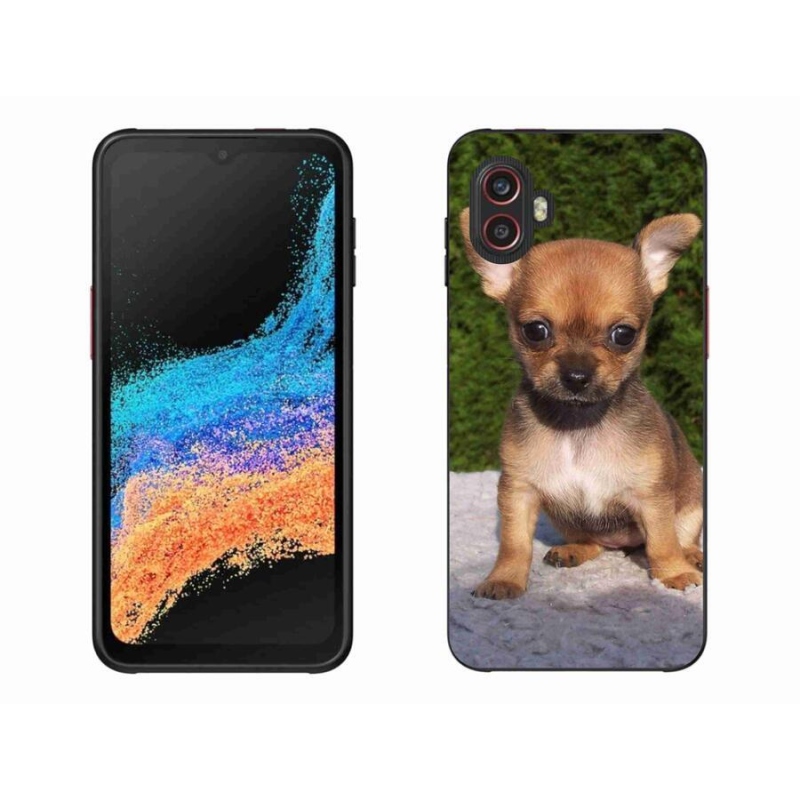 Gélový obal mmCase na mobil Samsung Galaxy Xcover 6 Pro - čivava 3