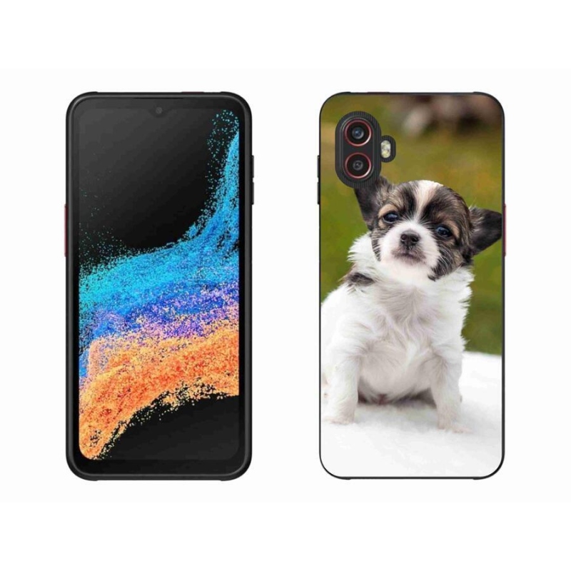 Gélový obal mmCase na mobil Samsung Galaxy Xcover 6 Pro - čivava 4