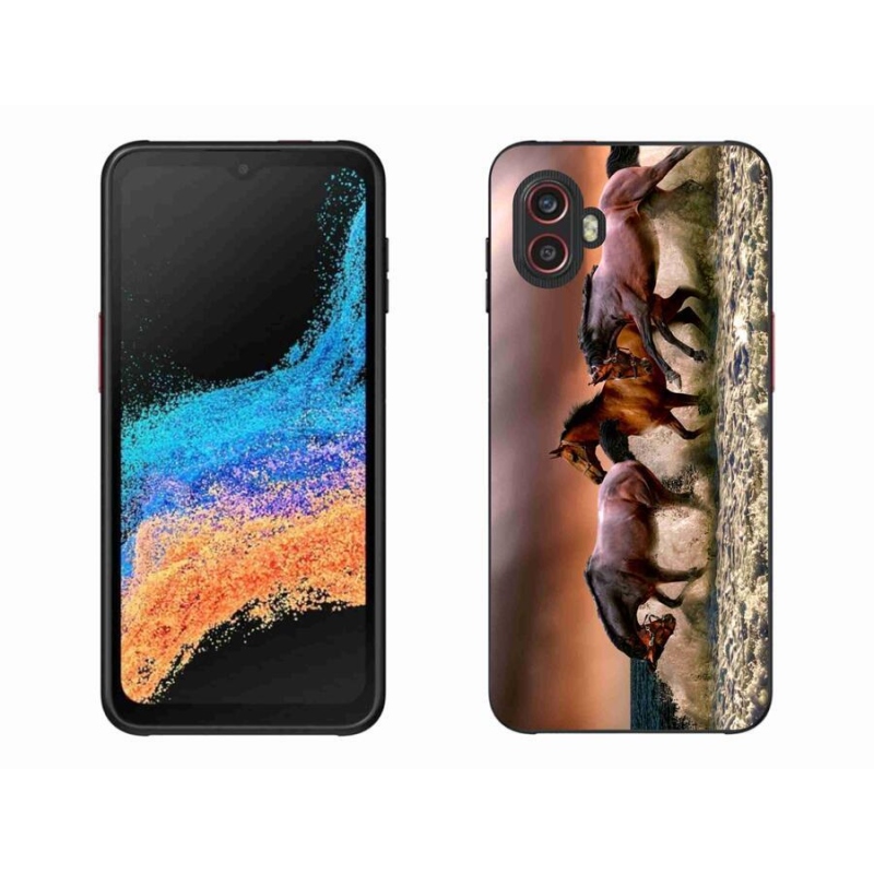 Gélový obal mmCase na mobil Samsung Galaxy Xcover 6 Pro - kone 1