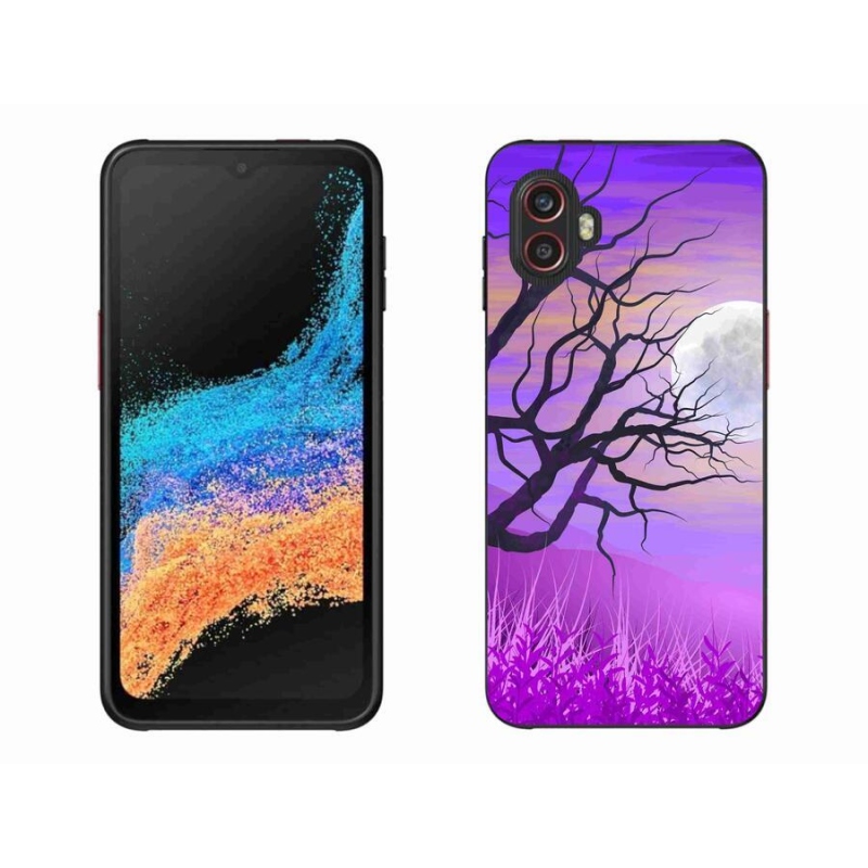 Gélový obal mmCase na mobil Samsung Galaxy Xcover 6 Pro - kreslený opadaný strom