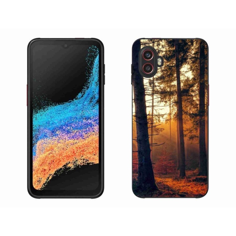 Gélový obal mmCase na mobil Samsung Galaxy Xcover 6 Pro - les