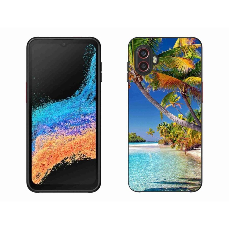 Gélový obal mmCase na mobil Samsung Galaxy Xcover 6 Pro - morská pláž