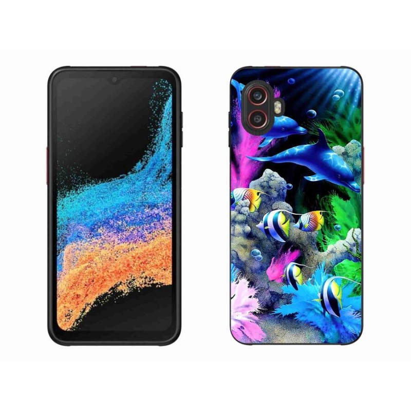 Gélový obal mmCase na mobil Samsung Galaxy Xcover 6 Pro - morský svet