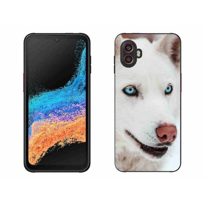 Gélový obal mmCase na mobil Samsung Galaxy Xcover 6 Pro - psí pohľad