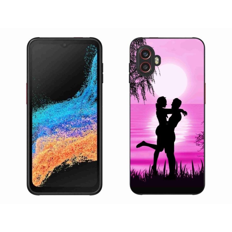 Gélový obal mmCase na mobil Samsung Galaxy Xcover 6 Pro - západ slnka