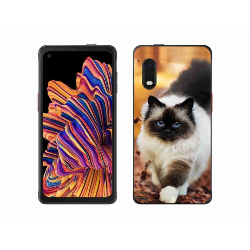 Gélový obal mmCase na mobil Samsung Galaxy Xcover Pro - mačka 1