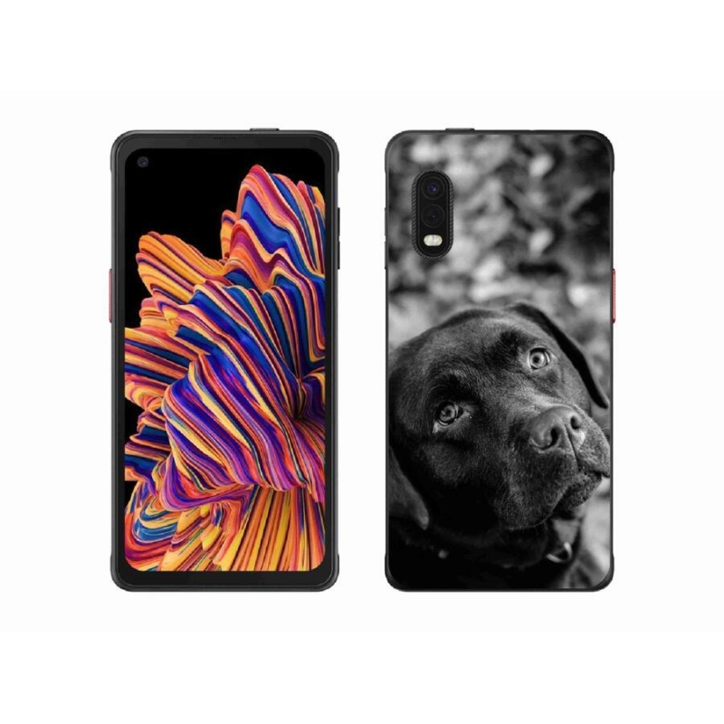 Gélový obal mmCase na mobil Samsung Galaxy Xcover Pro - labrador