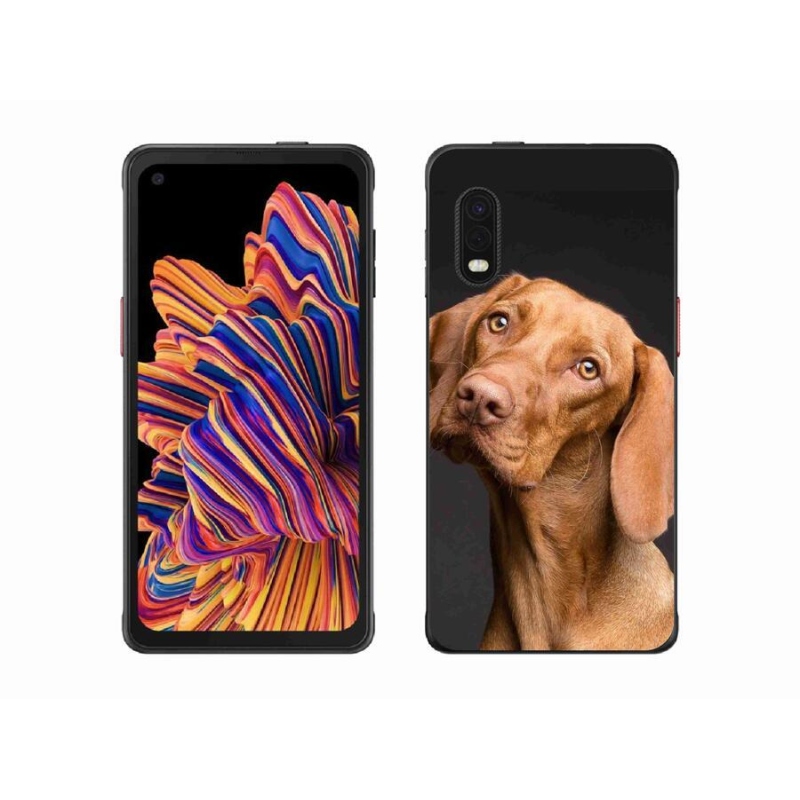 Gélový obal mmCase na mobil Samsung Galaxy Xcover Pro - maďarský stavač