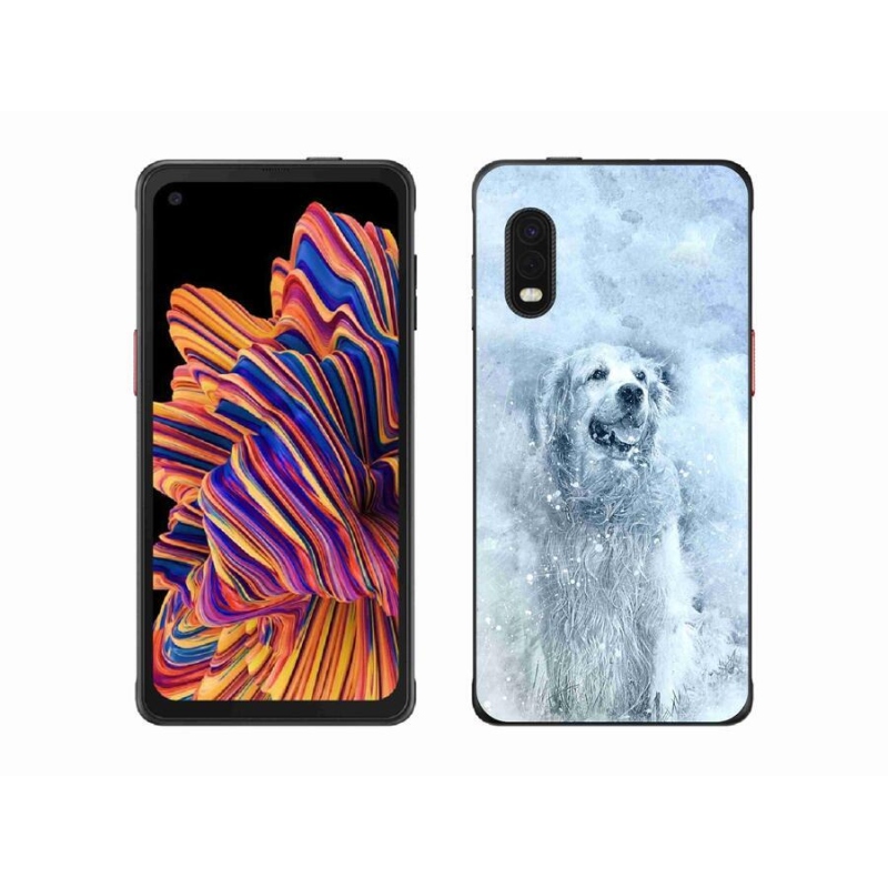 Gélový obal mmCase na mobil Samsung Galaxy Xcover Pro - retríver