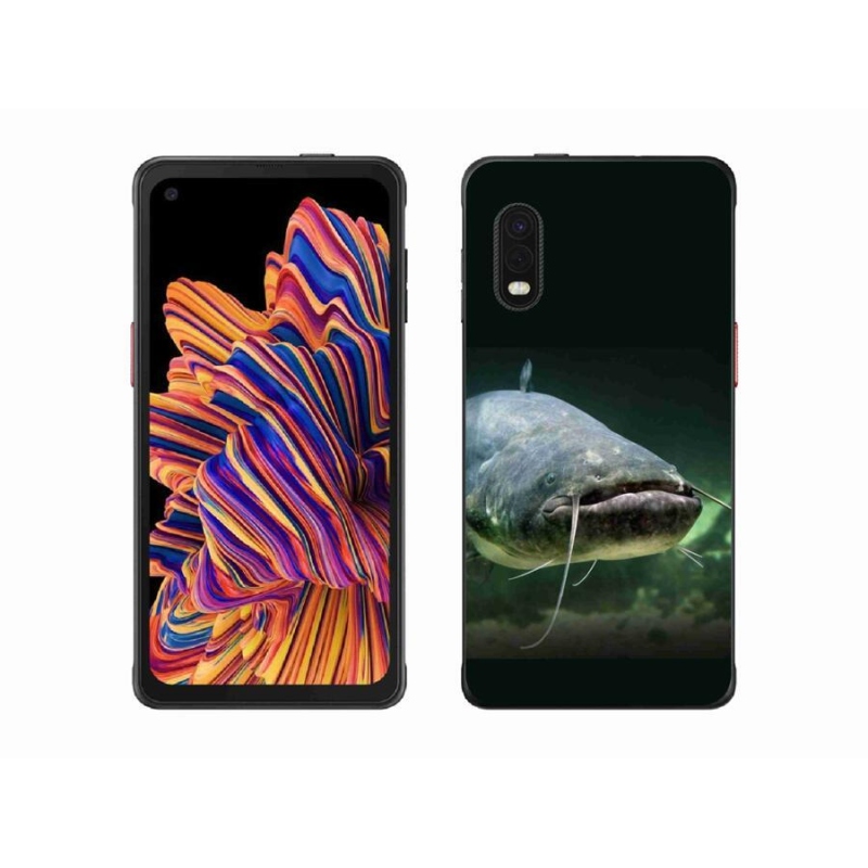 Gélový obal mmCase na mobil Samsung Galaxy Xcover Pro - sumec