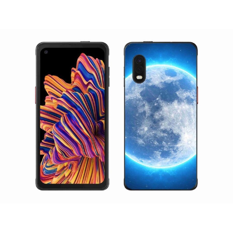 Gélový obal mmCase na mobil Samsung Galaxy Xcover Pro - zemegule